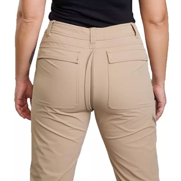 Gnara Women's Go There Pants Badlands Beige Size 8 NWT in packaging - Picture 3 of 8